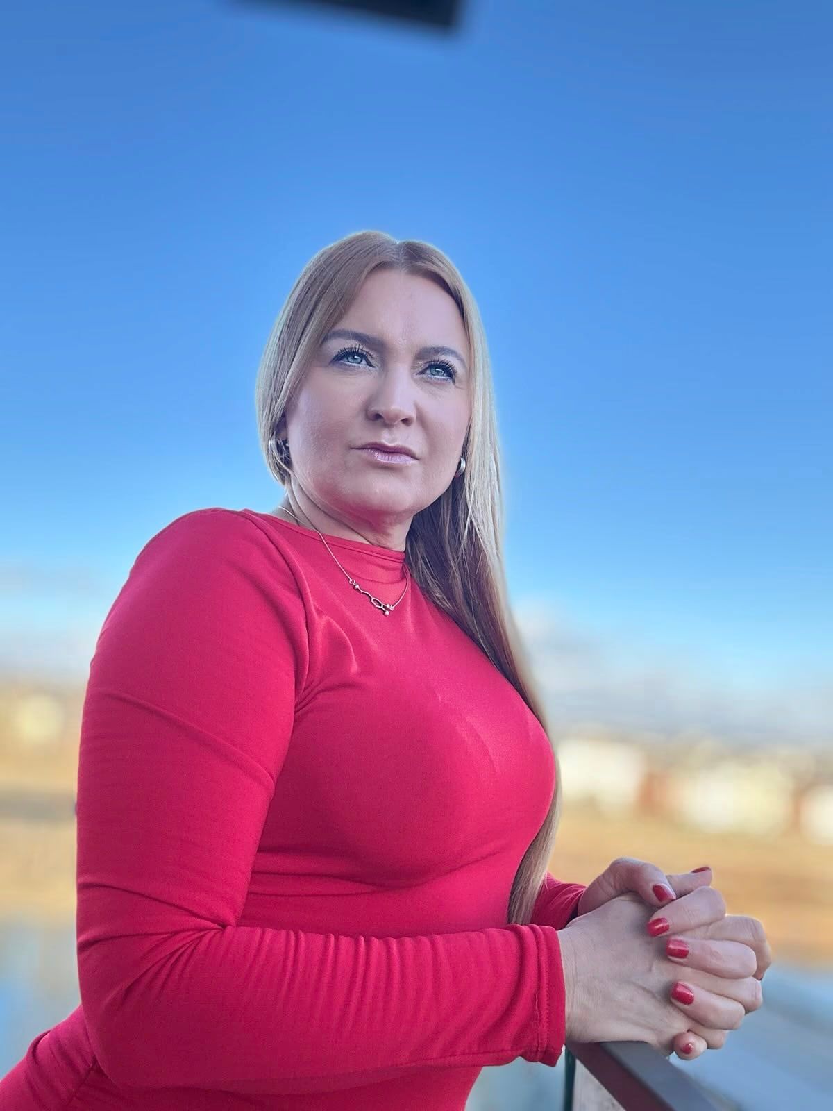 Dr Helena Major z dzieckiem